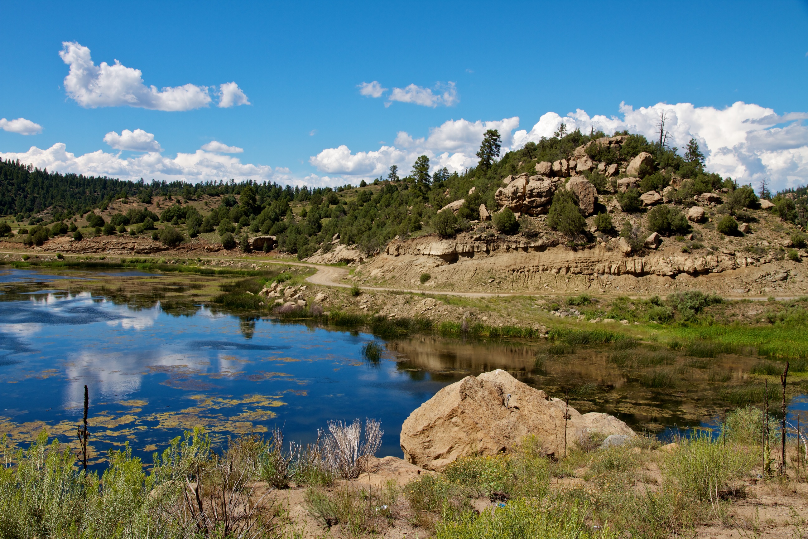 Dulce_Lake,_Jacarilla_Apache_Nation,_New_Mexico,_USA - The What If? Podcast