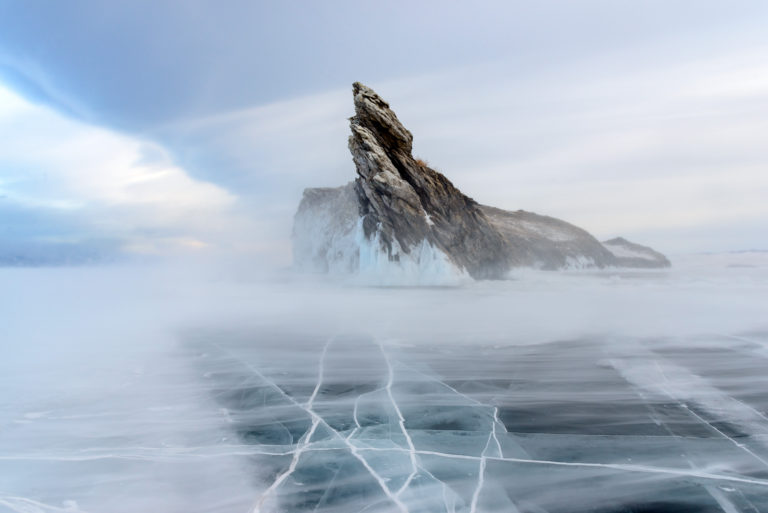 Ep 138 What If You Got Murdered By Underwater Aliens Lake Baikal   Snowstorm On Lake Baikal 768x513 